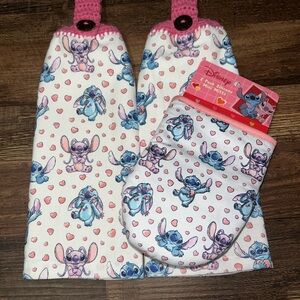 Stitch and Angel Valentine’s Kitchen Set